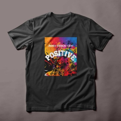 Positive "Mind Vibes Life" T-shirt