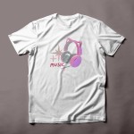 Anime, music and chilling t-shirt