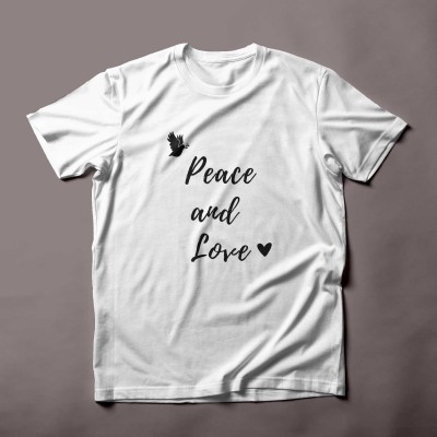 T-shirt Peace And Love