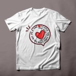 I love my girlfriend so please stay away from me T-SHIRT
