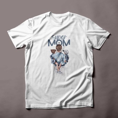 Super Mom Design T-shirt