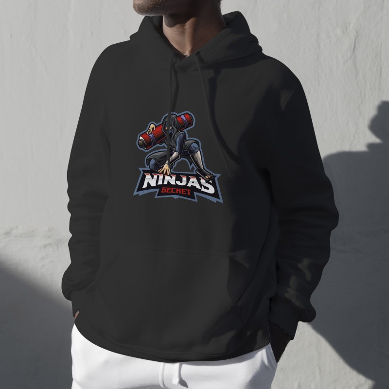 NINJAS  SECRET hoodie high quality and 100% cotton