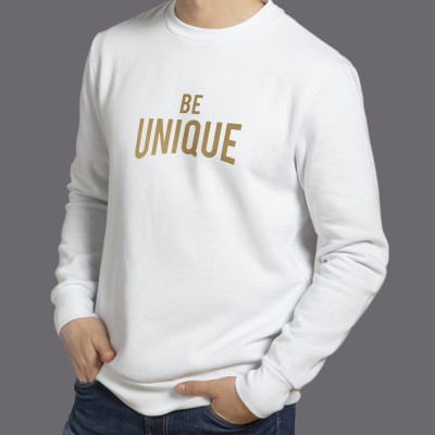 BE UNIQUE sweatshirt high quality and 100% cotton