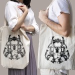 Couple Anime Design Tote bag