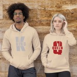 king and queen hoodie couple