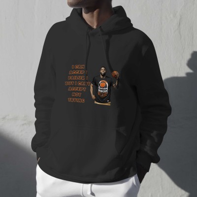 I can accept failure, everyone fails at something but I can't accept not trying - Michael Jordan Quote Hoodie