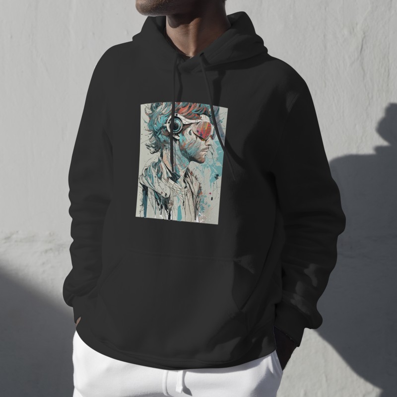 colorful designed hoodies