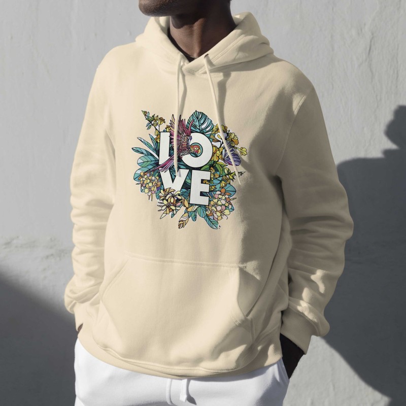 hoodie design love nature