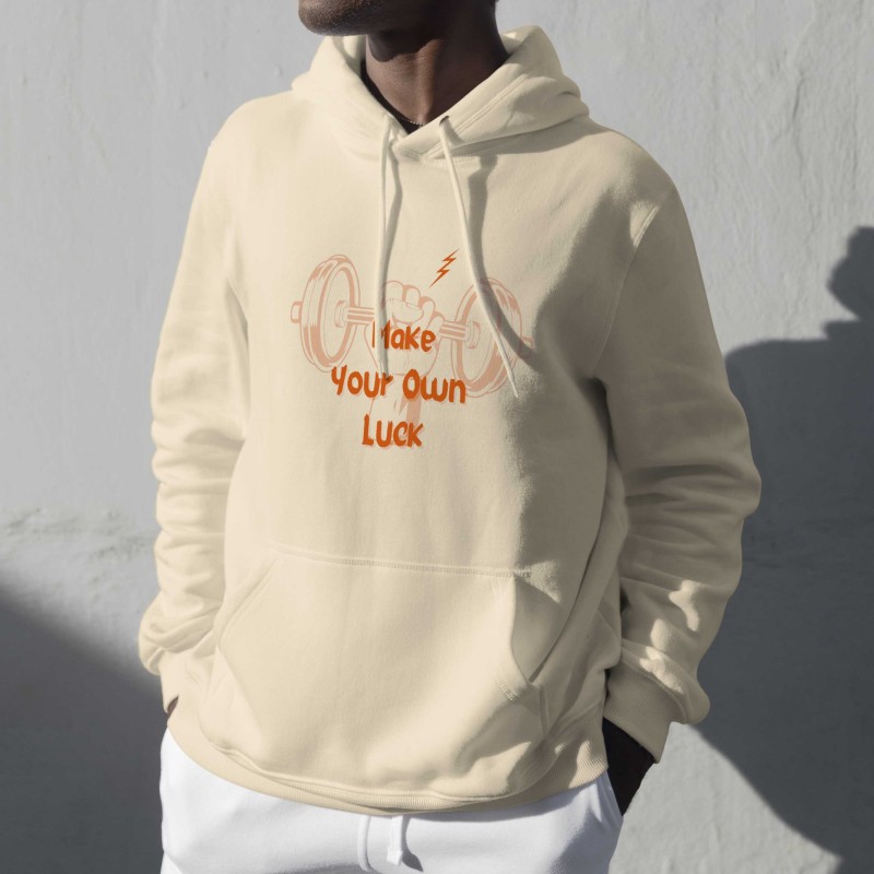 Capuche moderne, Hoodie with positivity