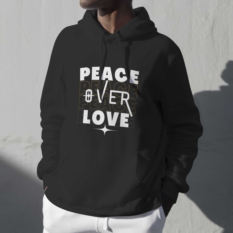 Peace Over Love Hoodie