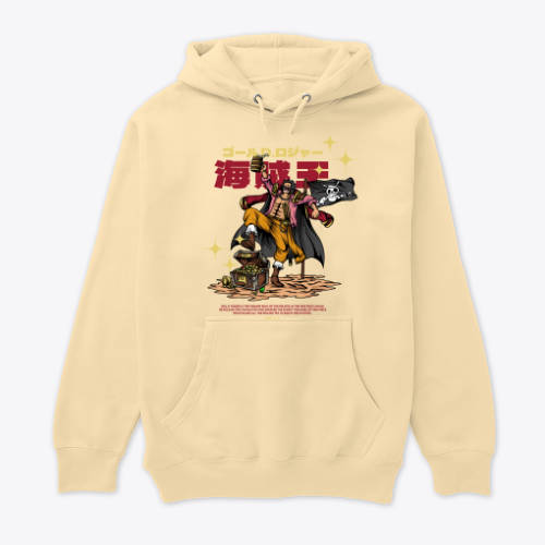 roger the king (one piece ) hoodie