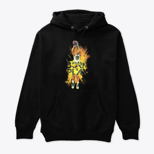 born to play hoodie