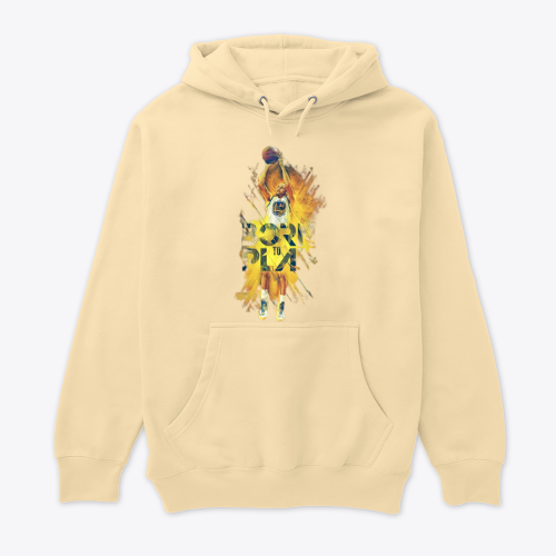 born to play hoodie
