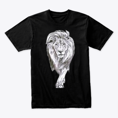 t-shirt lion
