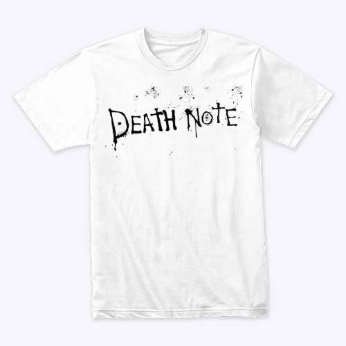 t-shirt death note