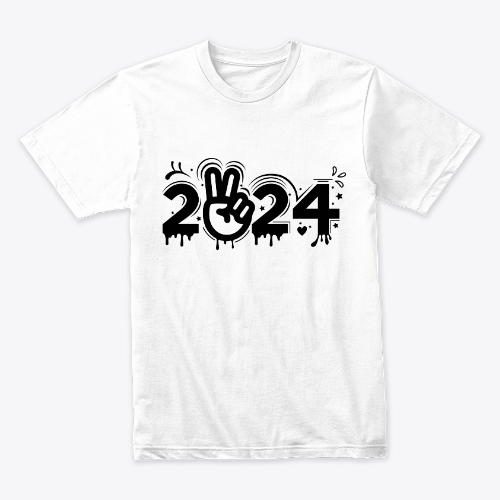 New Year's 2024 T Shirt Design