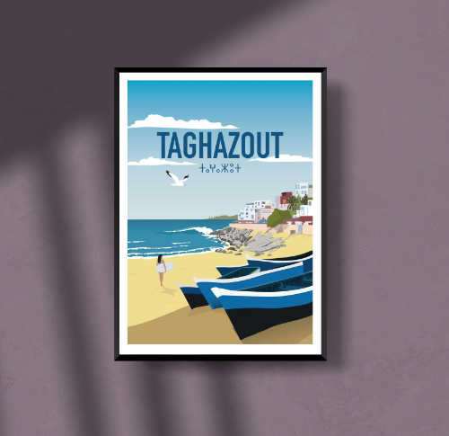 TAGHAZOUT POSTER