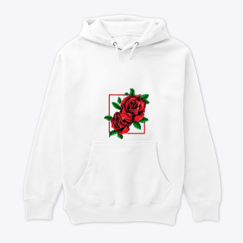 flowers hoodie