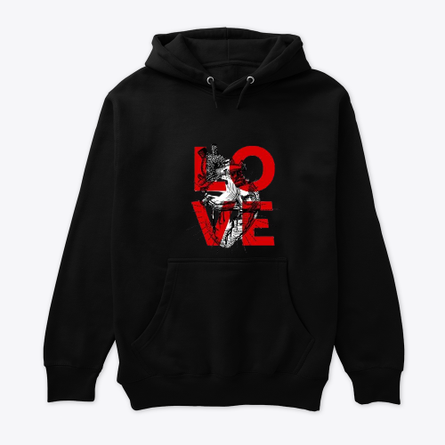 LOVE & HEART hoodie