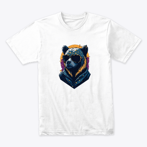 Cool Bear with Sunglasses T-Shirt