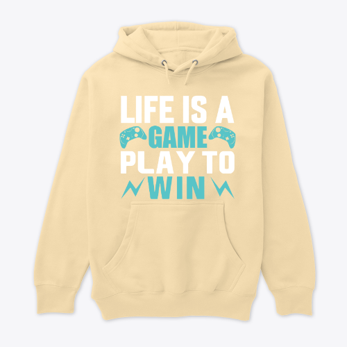 life is a game play to win shirt, funny gaming gift boys girls