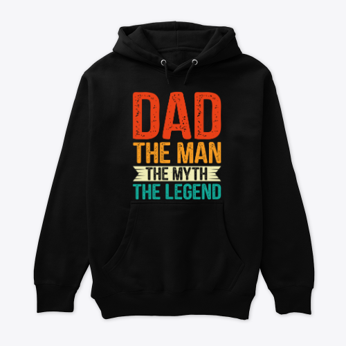 dad the man the myth the legend shirt, funny gift for dad in father's day