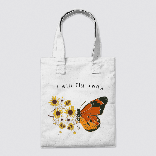 Tote bag _ I will fly away