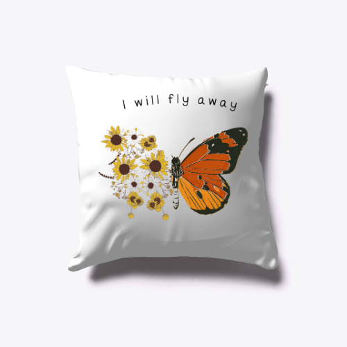 I will fly away _ pillow