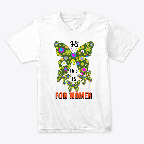 Butterfly design for women