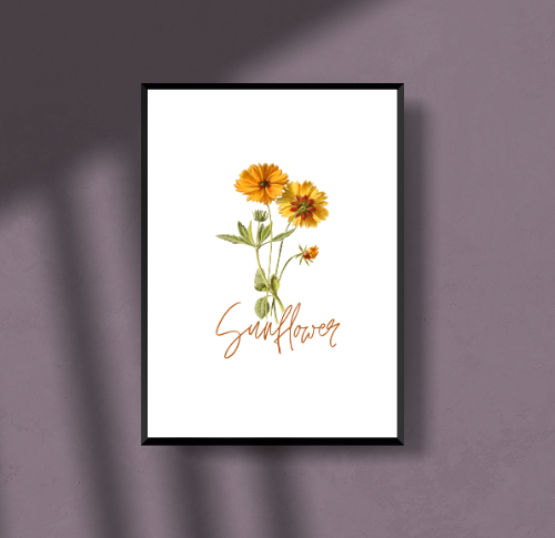 Sunflower _ poster 🌻
