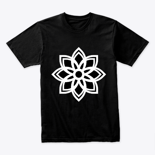 Geometric Mandala Flower Design