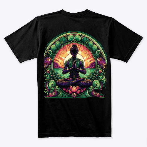 Embrace Serenity with Our Yogi vibes-Namaste blends comfort with style - Tshirt