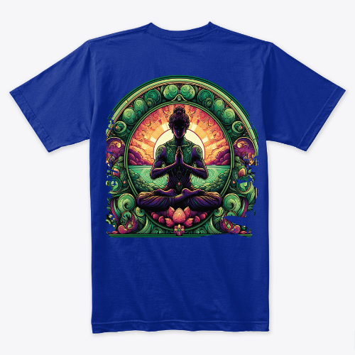 Embrace Serenity with Our Yogi vibes-Namaste blends comfort with style - Tshirt