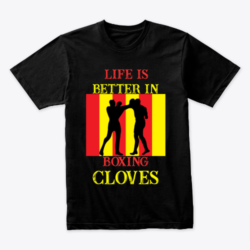 Kamogawa Boxing,life is better in boxing cloves Classic T-Shirt