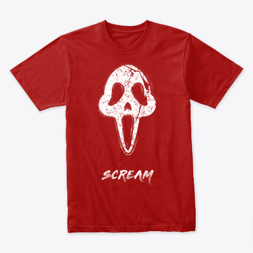 Scream Skull Design