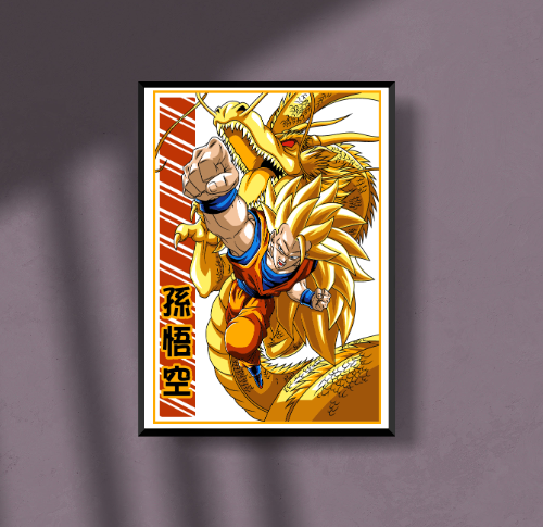 Dragonball Z - Goku super saiyan 3