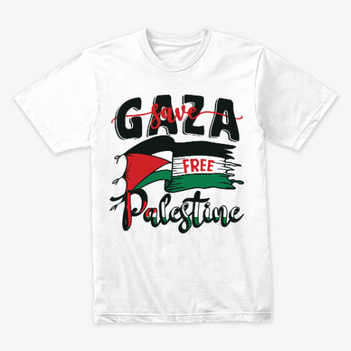 ghaza Free Palestine t-shirt