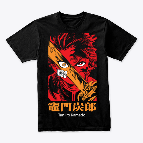 Tanjiro kamado t-shirt design