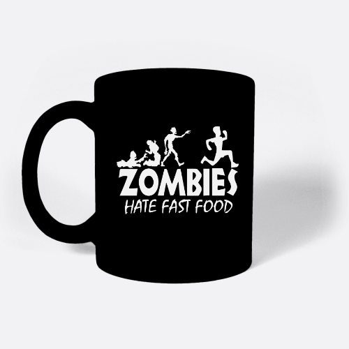 Zombies Black Mug