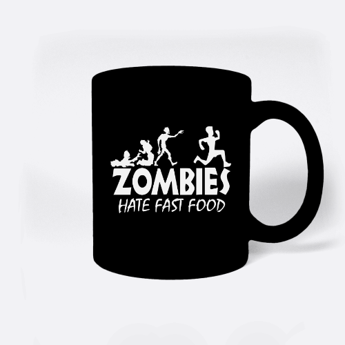 Zombies Black Mug