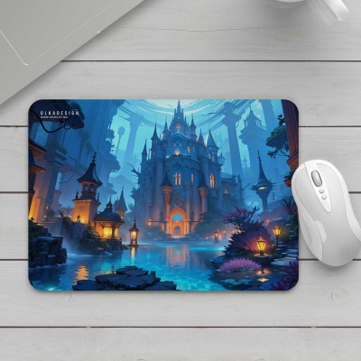 Atlantis Fantasy landscape mouse pad