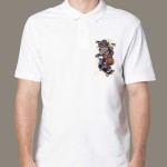Bardock - DragonBall - Blanc - T-shirt