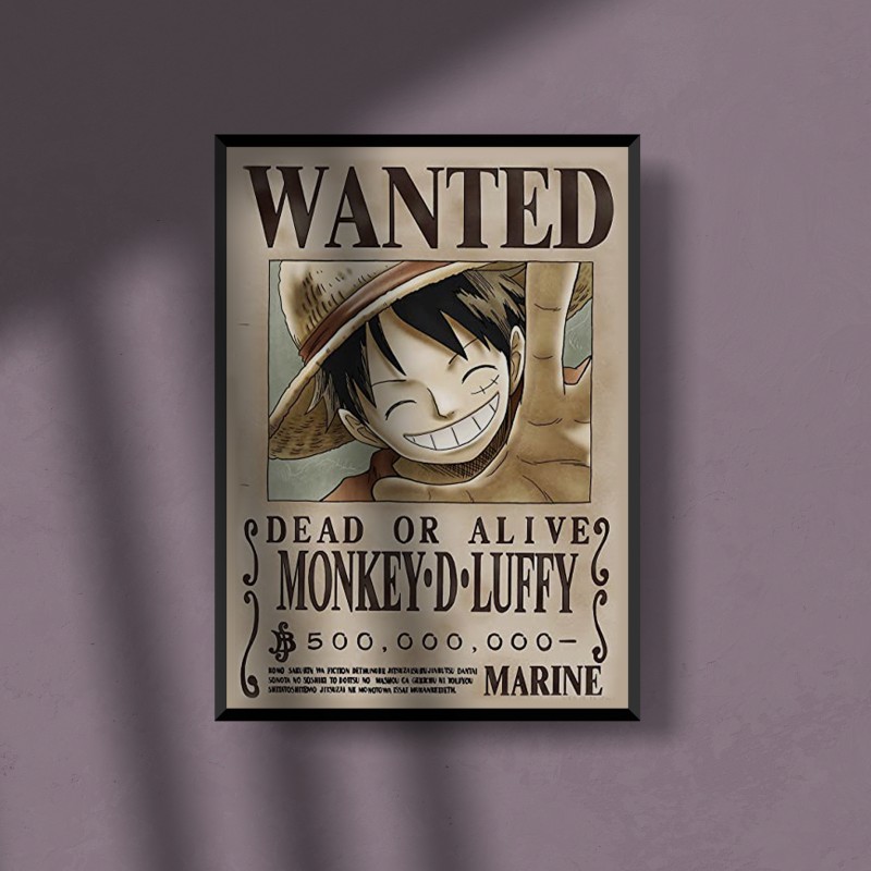 Poster A4 luffy