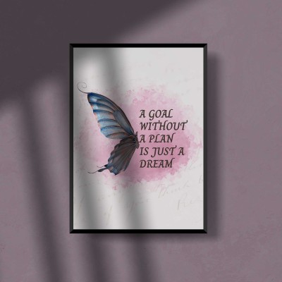Butterfly Quote Wall Art.