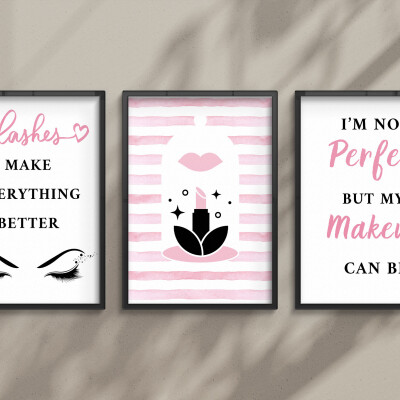 Poster A4 , Girls only , 3 Pieces - Merchy store