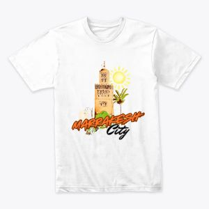 Marrakesh City Vibes – Sunset Heritage Tee