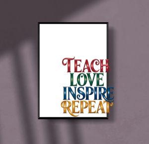 Teacher loves inspire repeat