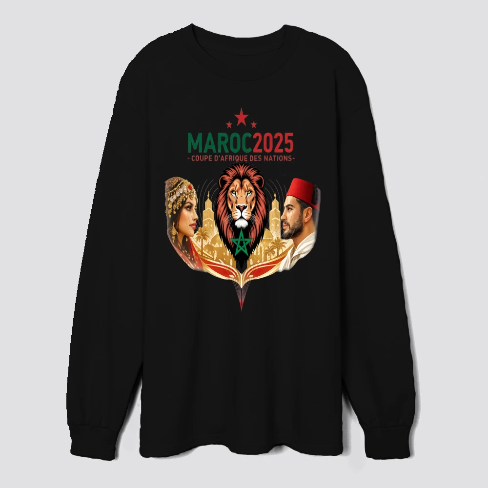 سويتشيرت كأس إفريقيا المغرب 2025 ديما مغرب Sweatshirt Coupe d’Afrique Maroc 2025 Dima