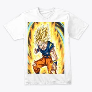 : تي شيرت Dragon Ball Z بتصميم غوكو الأيقوني