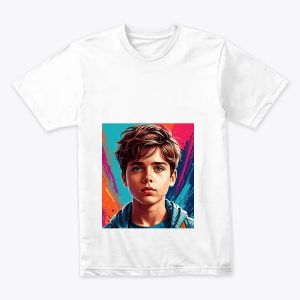 Portrait Enfant Style Pop Art